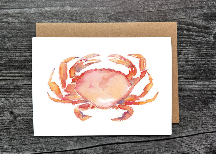 Crab Greeting Card