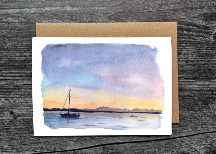 Golden Gardens Greeting Card